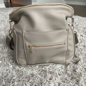 Authentic FAWN DESIGN diaper bag/backpack in Grey.